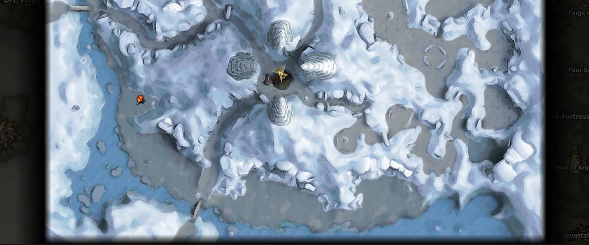 Frozen Labyrinth map mw